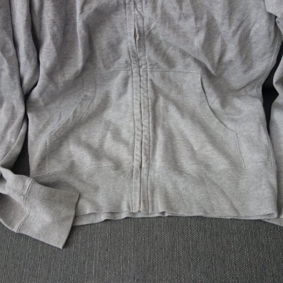 Diesel Only the Brave Gray Zip Up Sweater with Pockets Made in Bulgaria Size L - Picture 2 of 16